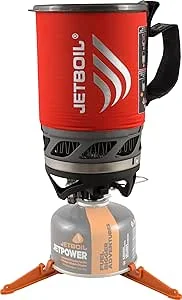 Jetboil MicroMo Lightweight Precision Camping and Backpacking Stove Cooking System with Adjustable Heat Control