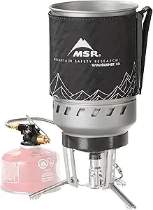 MSR WindBurner Duo Windproof Camping and Backpacking Stove System