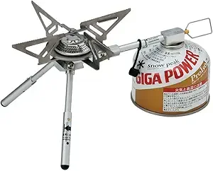 Snow Peak BiPod Stove - Light and Stable Camping and Backpacking Stove