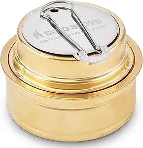 Solo Stove Solo Alcohol Burner - Efficient Spirit Burner Cooktop with Flame Regulator | Camp Stove with Fuel Storage Rubber Gasket