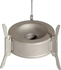 Vargo Titanium Triad Multi-Fuel Stove - Solid Titanium Construction, Lightweight, and Versatile